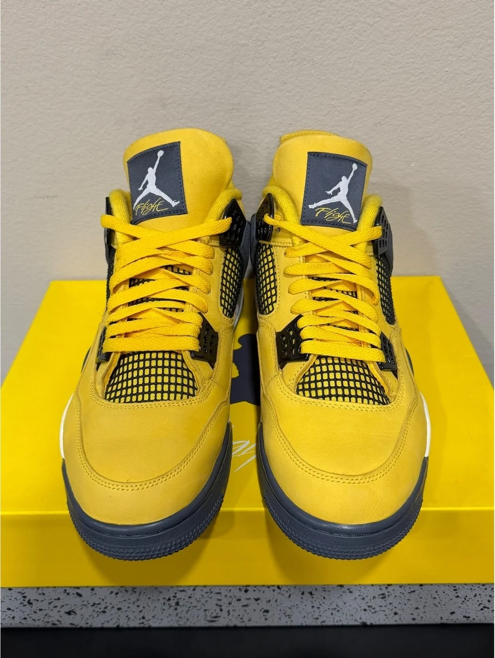 Size 13 - Air Jordan 4 Retro “Lightning” 2021 *WORN ONCE*